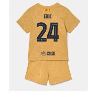 Barcelona Eric Garcia #24 Fußballbekleidung Auswärtstrikot Kinder 2022-23 Kurzarm (+ kurze hosen)